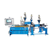 Second and third layer high-speed corrugated pipe extrusion production lines